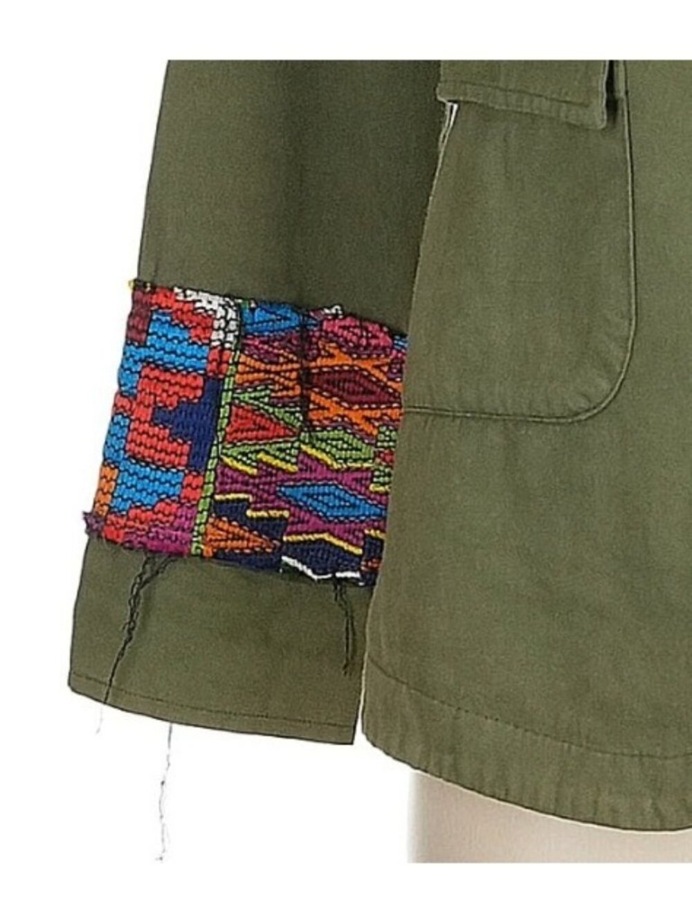 RARE Jen's Pirate Booty Embroidered Military Jacket XS| Boho Coastal Cowgirl 70s - Picture 4 of 16